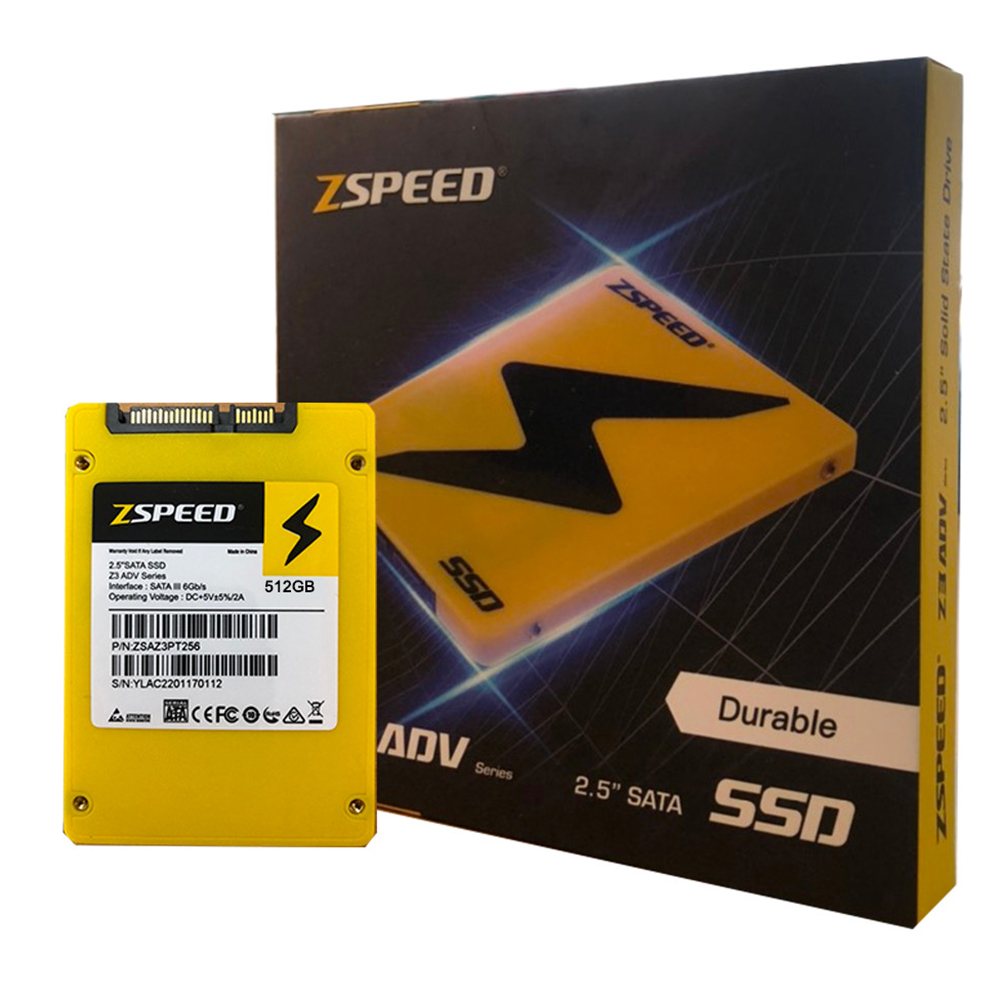 512G SSD 2.5” SATA3 ZSPEED Z3 ADV