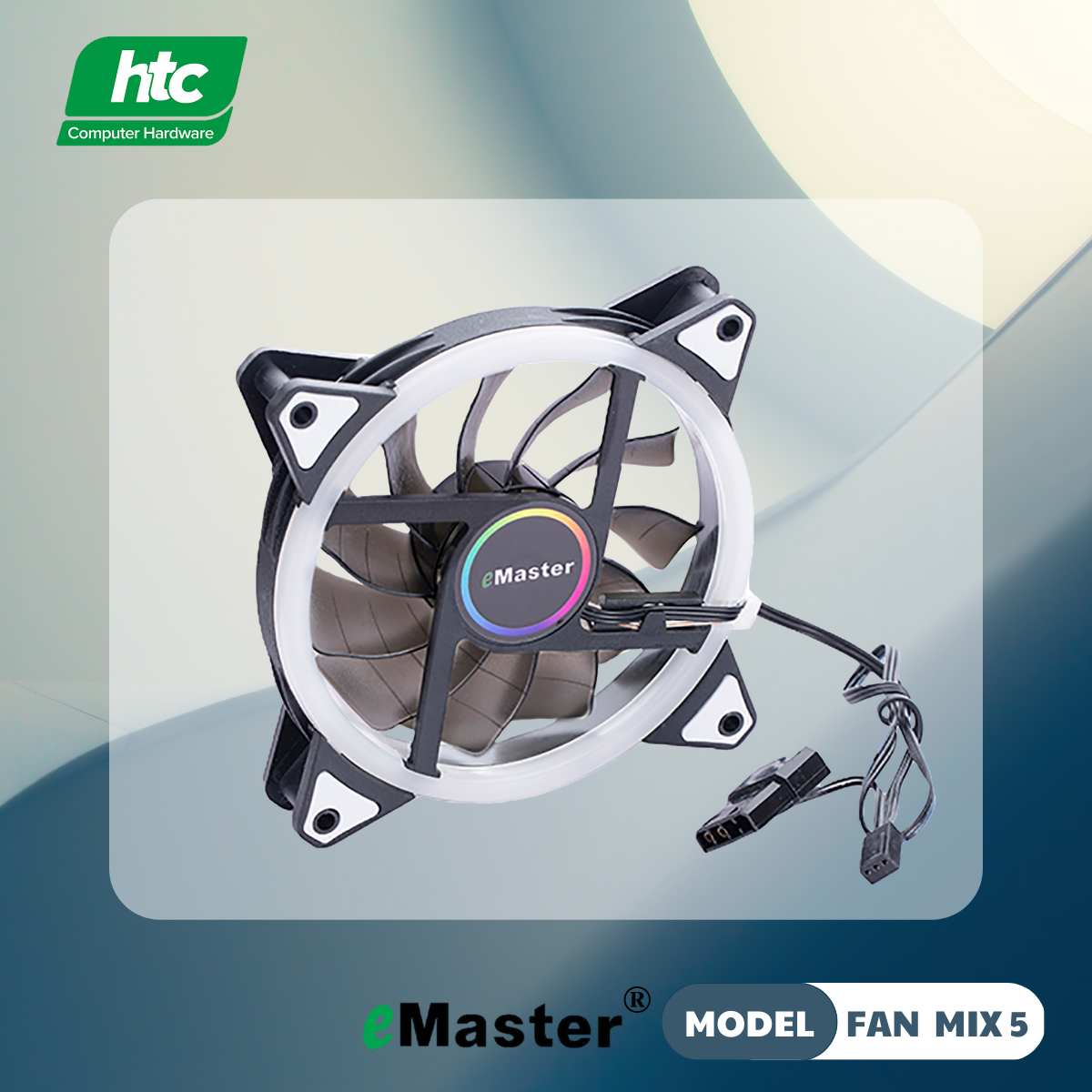 FAN LED VIỀN KÉP EMASTER MIX COLOR