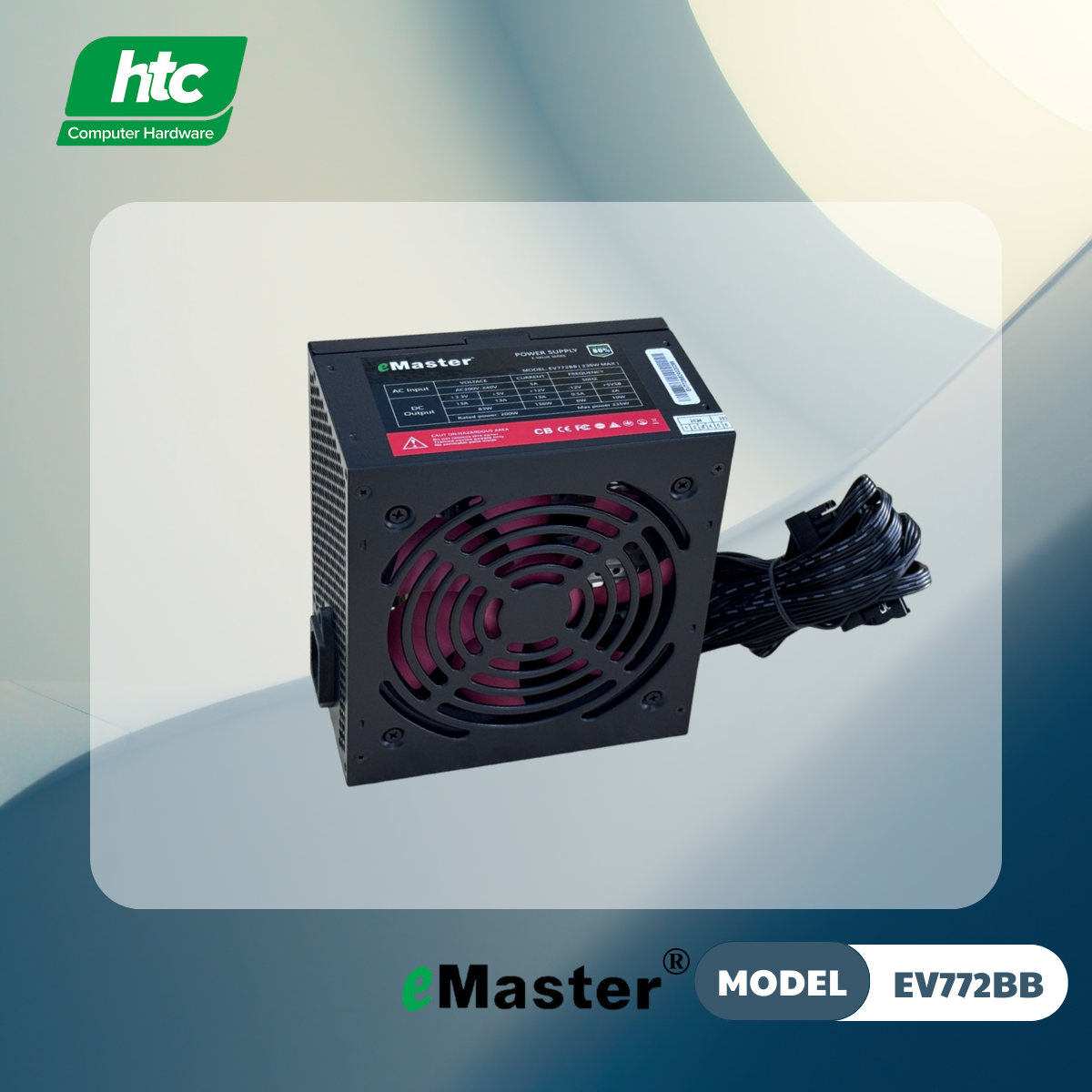 NGUỒN EMASTER EV772BB (NO BOX) CST 235W