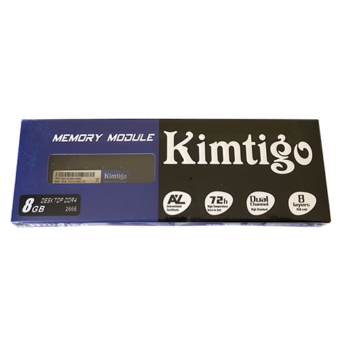 RAM PC KIMTIGO 8GB DDR4 2666MHZ